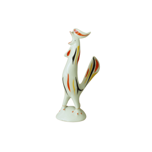 Porcelán figura, Kukorékoló kakas
