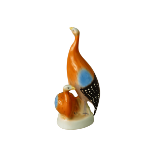 Porcelán figura, Gyöngytyúk pár