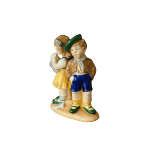 Lippelsdorf kerámia figura, Kisfiú és kislány