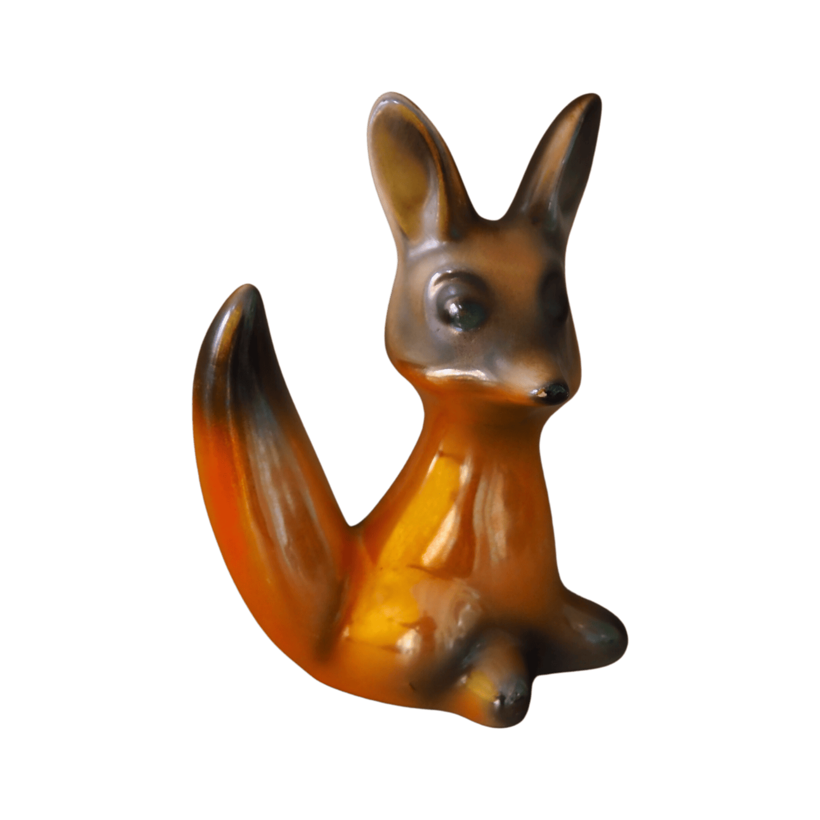 Kisróka kerámia figura